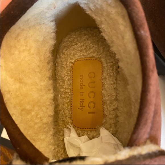 Gucci Horsebit Lug Sole Loafers Sherpa Lined Perfect for Winter main image 7